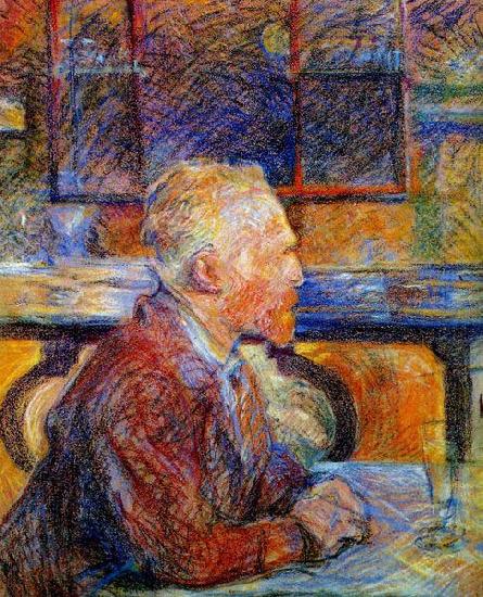 Vincent Van Gogh Vincent van Gogh, pastel drawing by Henri de Toulouse Lautrec china oil painting image
